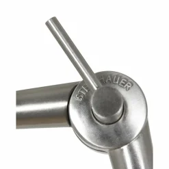 Applique murale Steinhauer Prestige Chic Acier brossé, 1 lumière