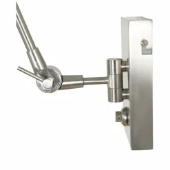 Applique murale Steinhauer Prestige Chic Acier brossé, 1 lumière