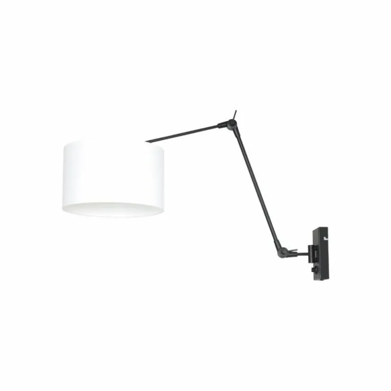 Applique murale Steinhauer Prestige Chic Noir, 1 lumière