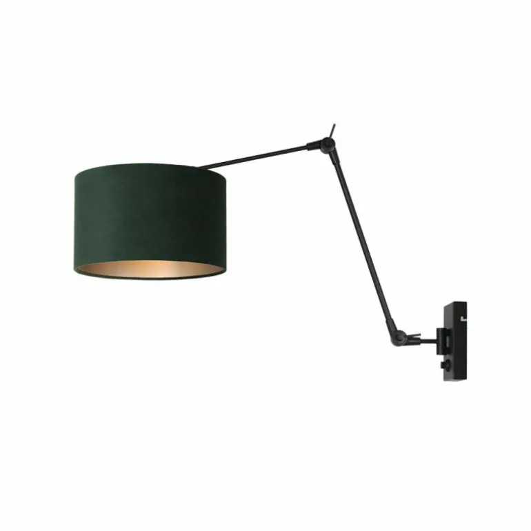 Applique murale Steinhauer Prestige Chic Noir, 1 lumière