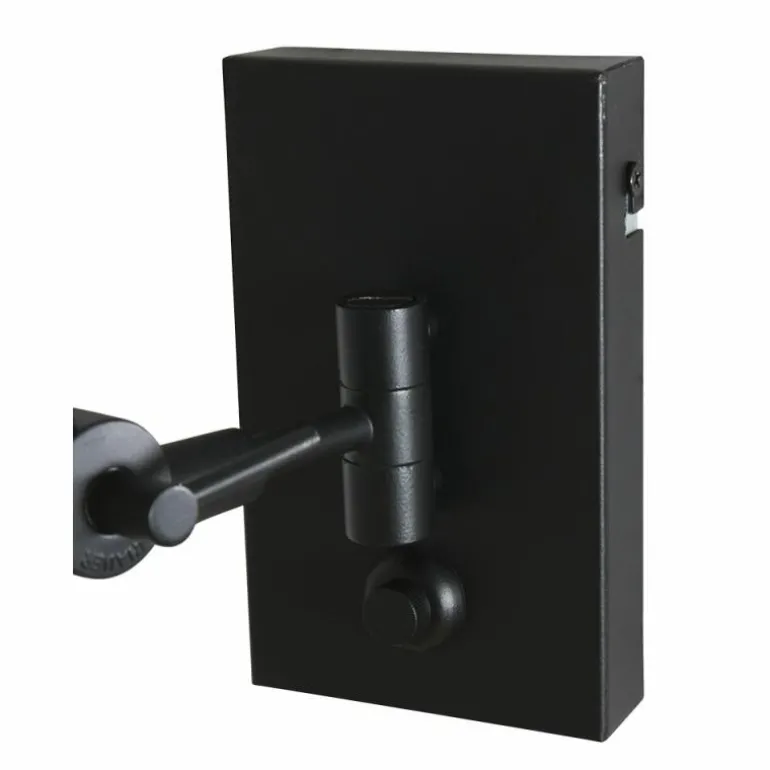 Applique murale Steinhauer Prestige Chic Noir, 1 lumière