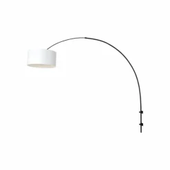 Applique murale Steinhauer Sparkled Light Noir, 1 lumière