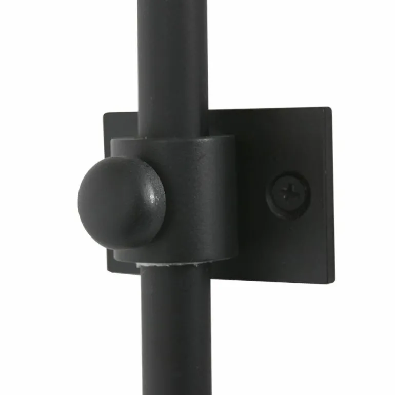 Applique murale Steinhauer Sparkled Light Noir, 1 lumière