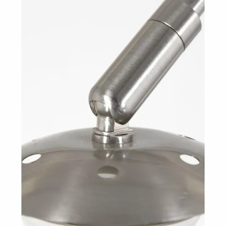 Applique murale Steinhauer Sparkled Light Acier brossé, 1 lumière