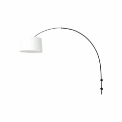 Applique murale Steinhauer Sparkled Light Noir, 1 lumière