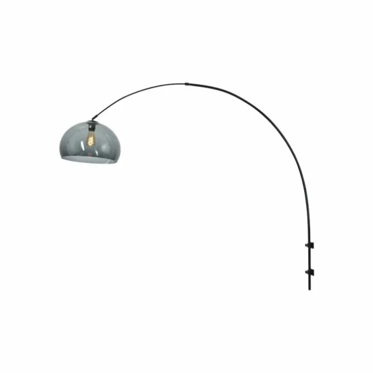 Applique murale Steinhauer Sparkled Light Noir, 1 lumière