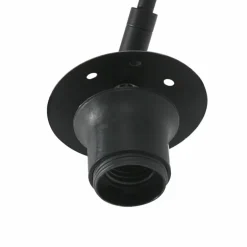 Applique murale Steinhauer Sparkled Light Noir, 1 lumière