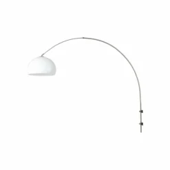 Applique murale Steinhauer Sparkled Light Acier brossé, 1 lumière