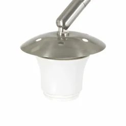 Applique murale Steinhauer Sparkled Light Acier brossé, 1 lumière