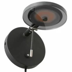 Applique murale Steinhauer Turound LED Noir, 1 lumière