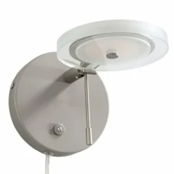 Applique murale Steinhauer Turound LED Acier inoxydable, 1 lumière