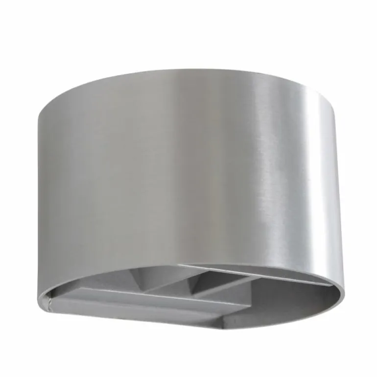 Applique murale Steinhauer Muro LED Acier inoxydable, 1 lumière