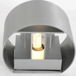 Applique murale Steinhauer Muro LED Acier inoxydable, 1 lumière