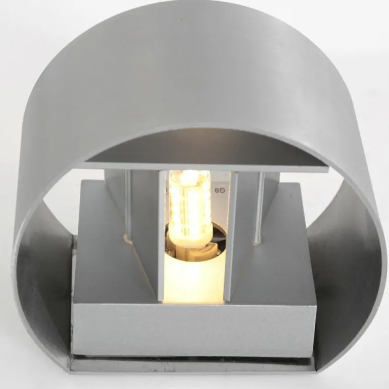 Applique murale Steinhauer Muro LED Acier inoxydable, 1 lumière