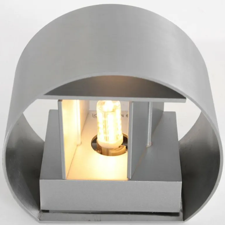 Applique murale Steinhauer Muro LED Acier inoxydable, 1 lumière