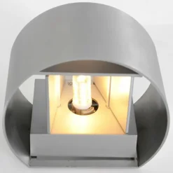 Applique murale Steinhauer Muro LED Acier inoxydable, 1 lumière