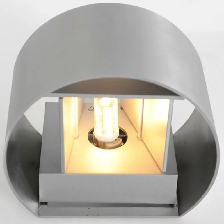 Applique murale Steinhauer Muro LED Acier inoxydable, 1 lumière