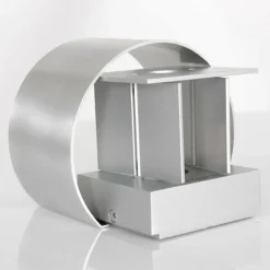 Applique murale Steinhauer Muro LED Acier inoxydable, 1 lumière