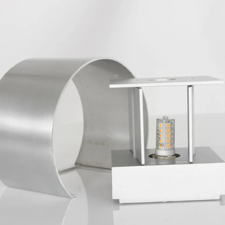 Applique murale Steinhauer Muro LED Acier inoxydable, 1 lumière