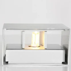 Applique murale Steinhauer Muro LED Acier inoxydable, 1 lumière