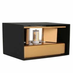 Applique murale Steinhauer Muro LED Noir, 1 lumière