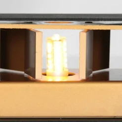 Applique murale Steinhauer Muro LED Noir, 1 lumière