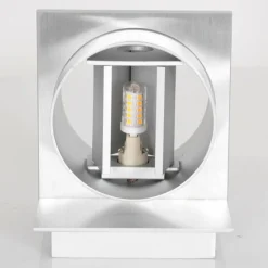 Applique murale Steinhauer Muro LED Acier inoxydable, 1 lumière