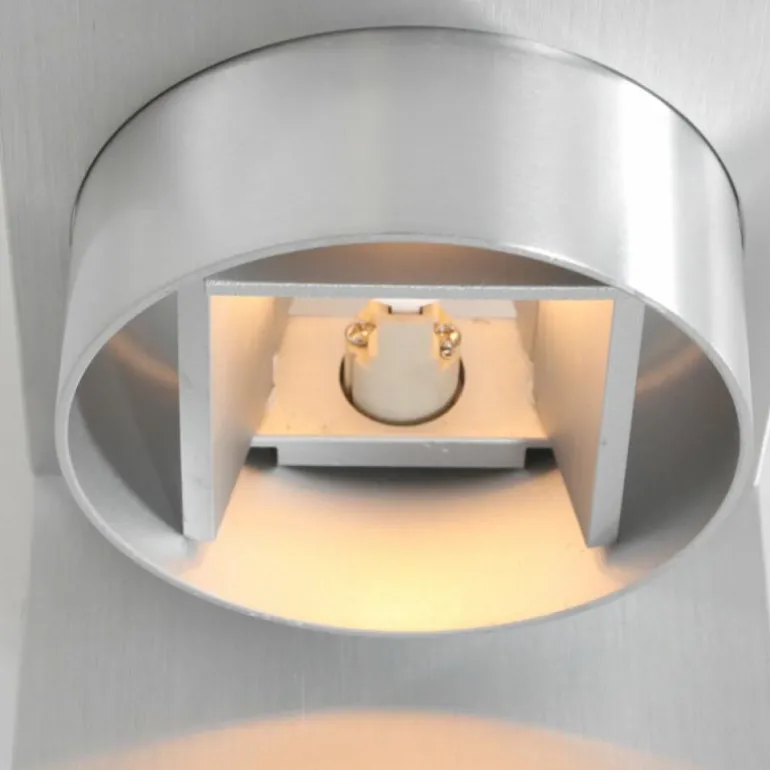 Applique murale Steinhauer Muro LED Acier inoxydable, 1 lumière