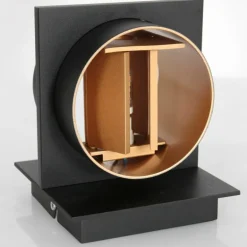 Applique murale Steinhauer Muro LED Noir, 1 lumière