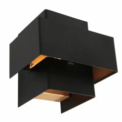 Applique murale Steinhauer Muro LED Noir, 1 lumière