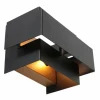 Applique murale Steinhauer Muro LED Noir, 2 lumières
