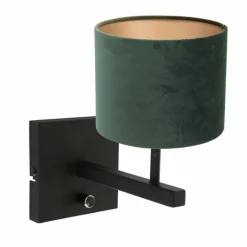 Applique murale Steinhauer Stang Noir, 1 lumière