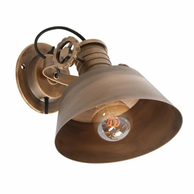 Applique murale Steinhauer Sprocket Bronze, 1 lumière