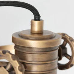 Applique murale Steinhauer Sprocket Bronze, 1 lumière