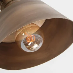 Applique murale Steinhauer Sprocket Bronze, 1 lumière