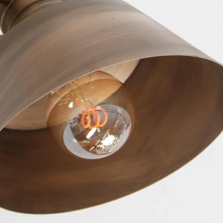 Applique murale Steinhauer Sprocket Bronze, 1 lumière