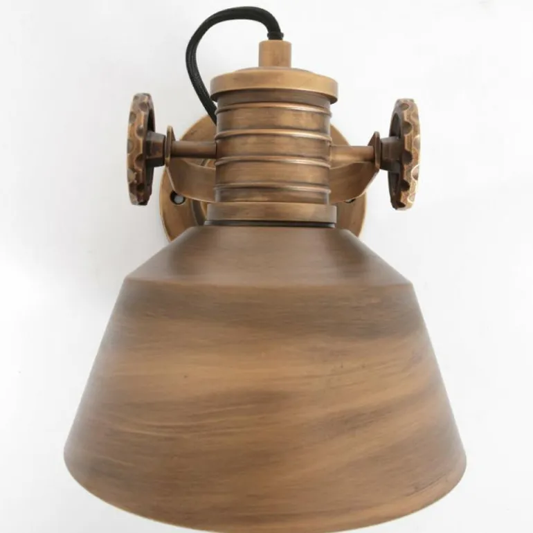 Applique murale Steinhauer Sprocket Bronze, 1 lumière