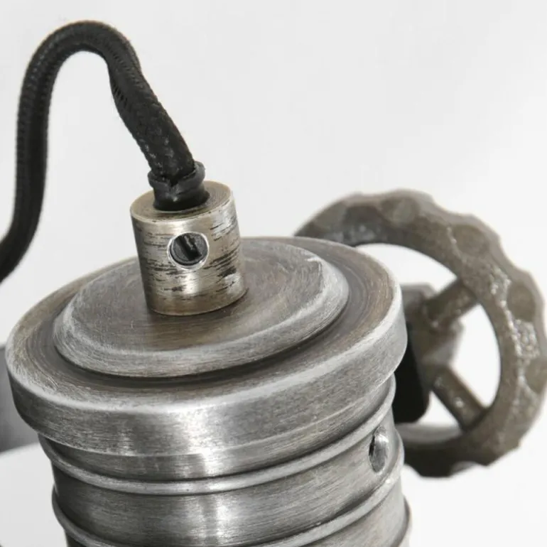 Applique murale Steinhauer Sprocket Noir, 1 lumière