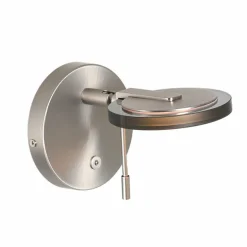 Applique murale Steinhauer Turound LED Acier brossé, 1 lumière