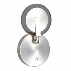 Applique murale Steinhauer Turound LED Acier brossé, 1 lumière