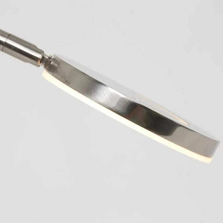 Applique murale Steinhauer Soleil LED Acier brossé, 1 lumière