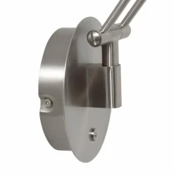 Applique murale Steinhauer Soleil LED Acier brossé, 1 lumière