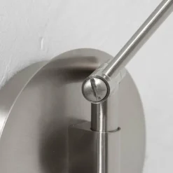 Applique murale Steinhauer Soleil LED Acier brossé, 1 lumière