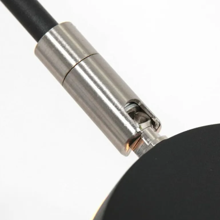 Applique murale Steinhauer Soleil LED Noir, 1 lumière