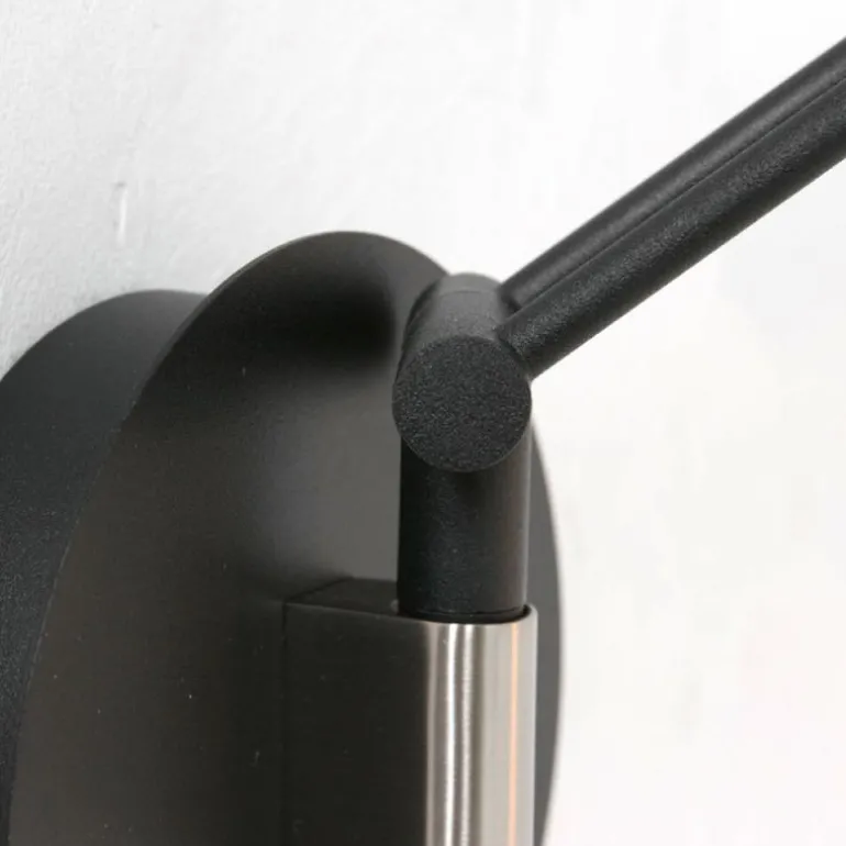 Applique murale Steinhauer Soleil LED Noir, 1 lumière