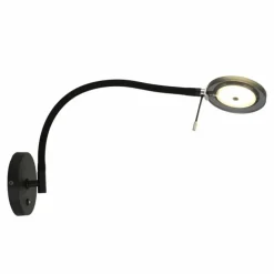 Applique murale Steinhauer Turound LED Noir, 1 lumière