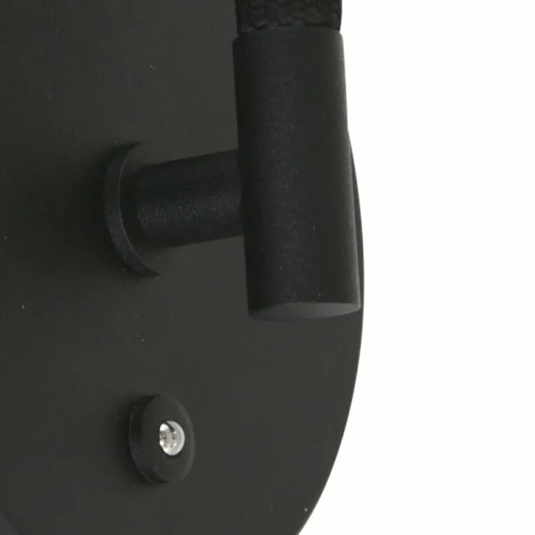 Applique murale Steinhauer Turound LED Noir, 1 lumière