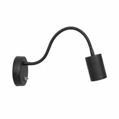 Applique murale Steinhauer Upround LED Noir, 1 lumière