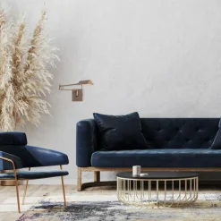 Applique murale Steinhauer Retina LED Bronze, 1 lumière