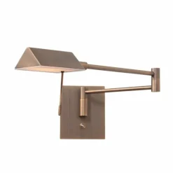 Applique murale Steinhauer Retina LED Bronze, 1 lumière
